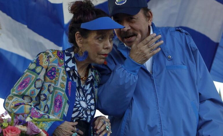 Daniel Ortega y Rosario Murillo, al frente del régimen de Nicaragua, reiteran su apoyo a Maduro