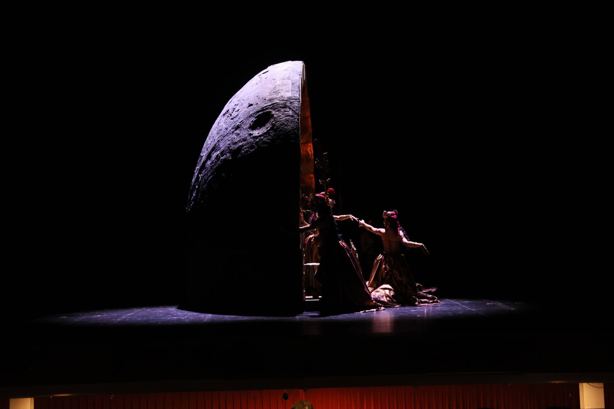 ensayos de ópera "orlando furioso" en el teatro campoamor