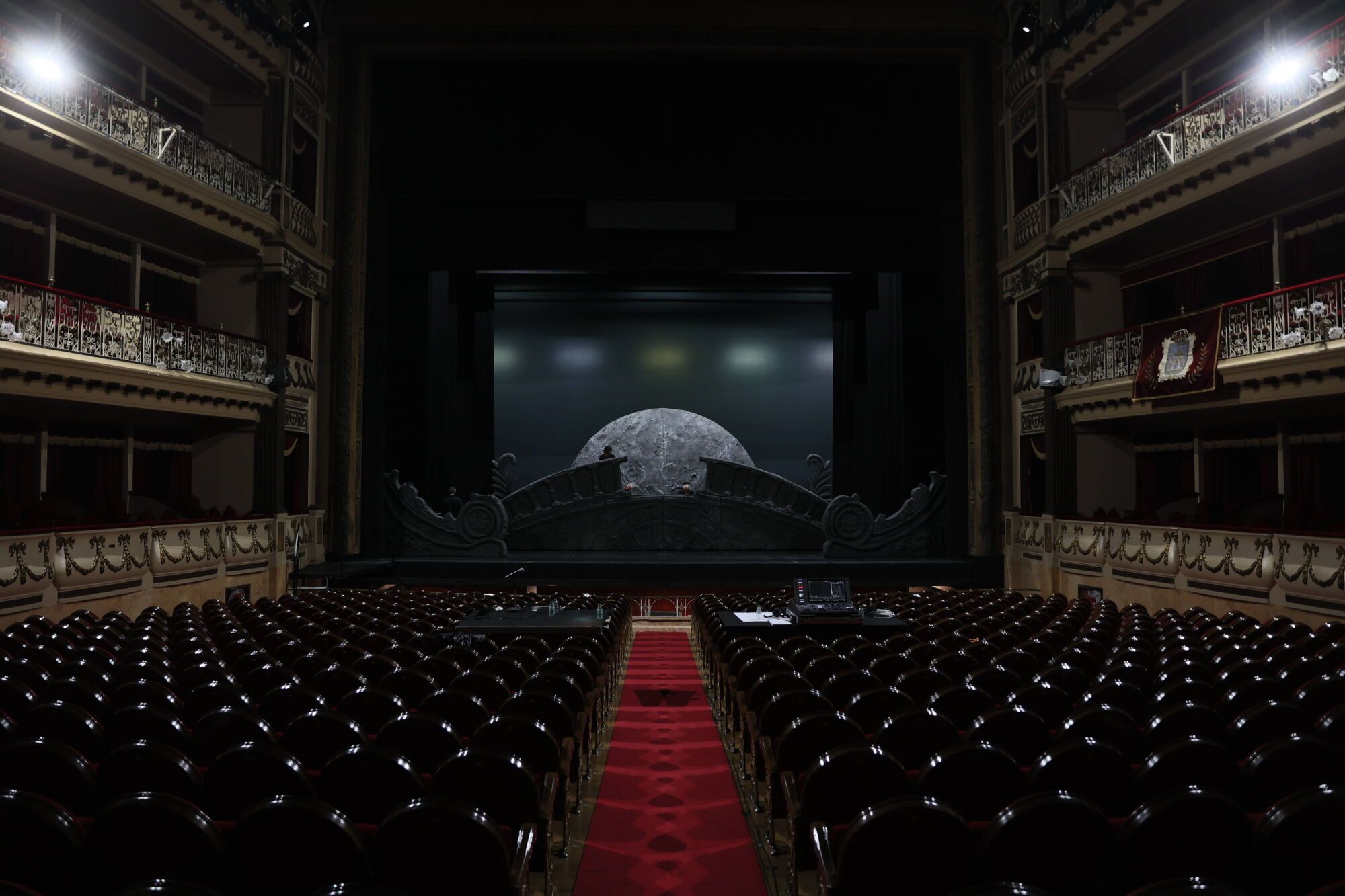 ensayos de ópera "orlando furioso" en el teatro campoamor