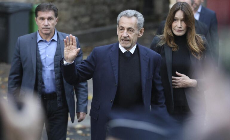 La Fiscalía francesa pide la puesta en libertad de Sarkozy bajo medidas de control judicial: «Esto es una pesadilla»