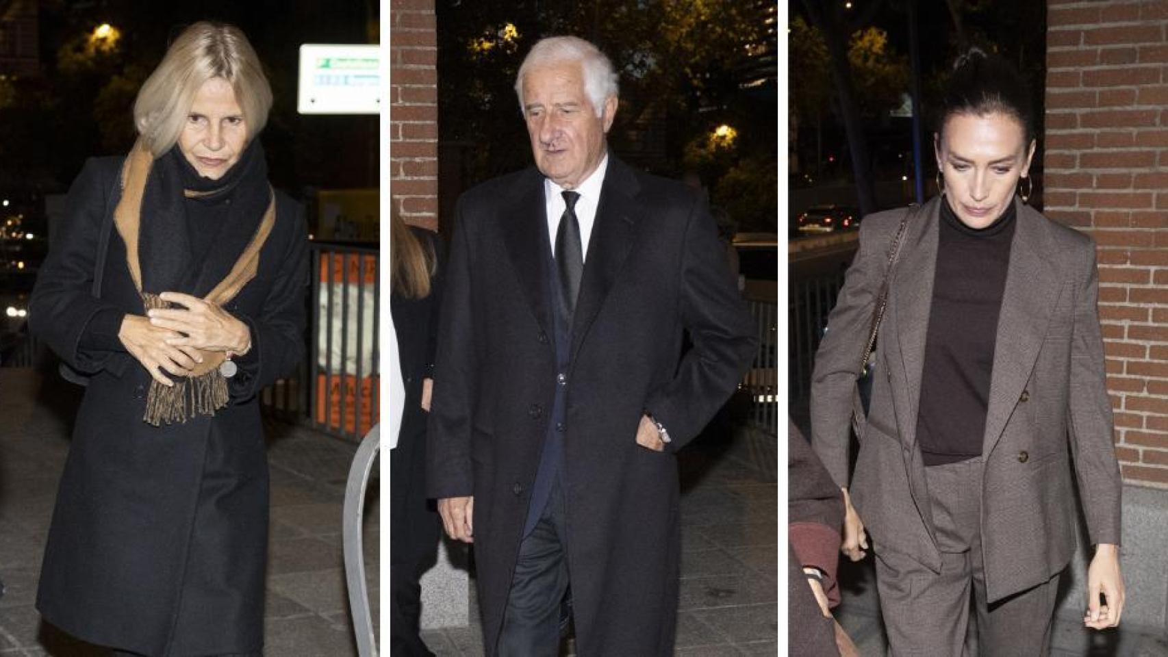 amigos y familiares dan el último adiós a la duquesa de Tenorio