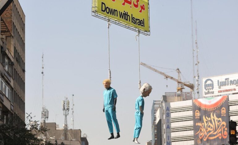 el último desafío de Irán en una protesta histórica