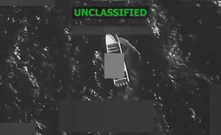 Estados Unidos ataca una nueva lancha en el Pacífico Oriental, cerca de Colombia, y asesina a dos presuntos narcotraficantes