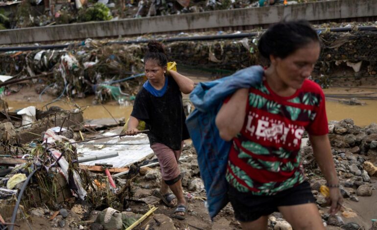 El tifón Kalmaegi arrasa Filipinas y deja al menos 52 muertos y 13 desaparecidos