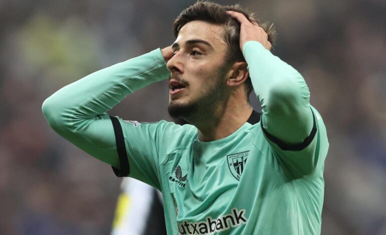 Dos errores condenan al Athletic ante el Newcastle y los vascos siguen en caída libre