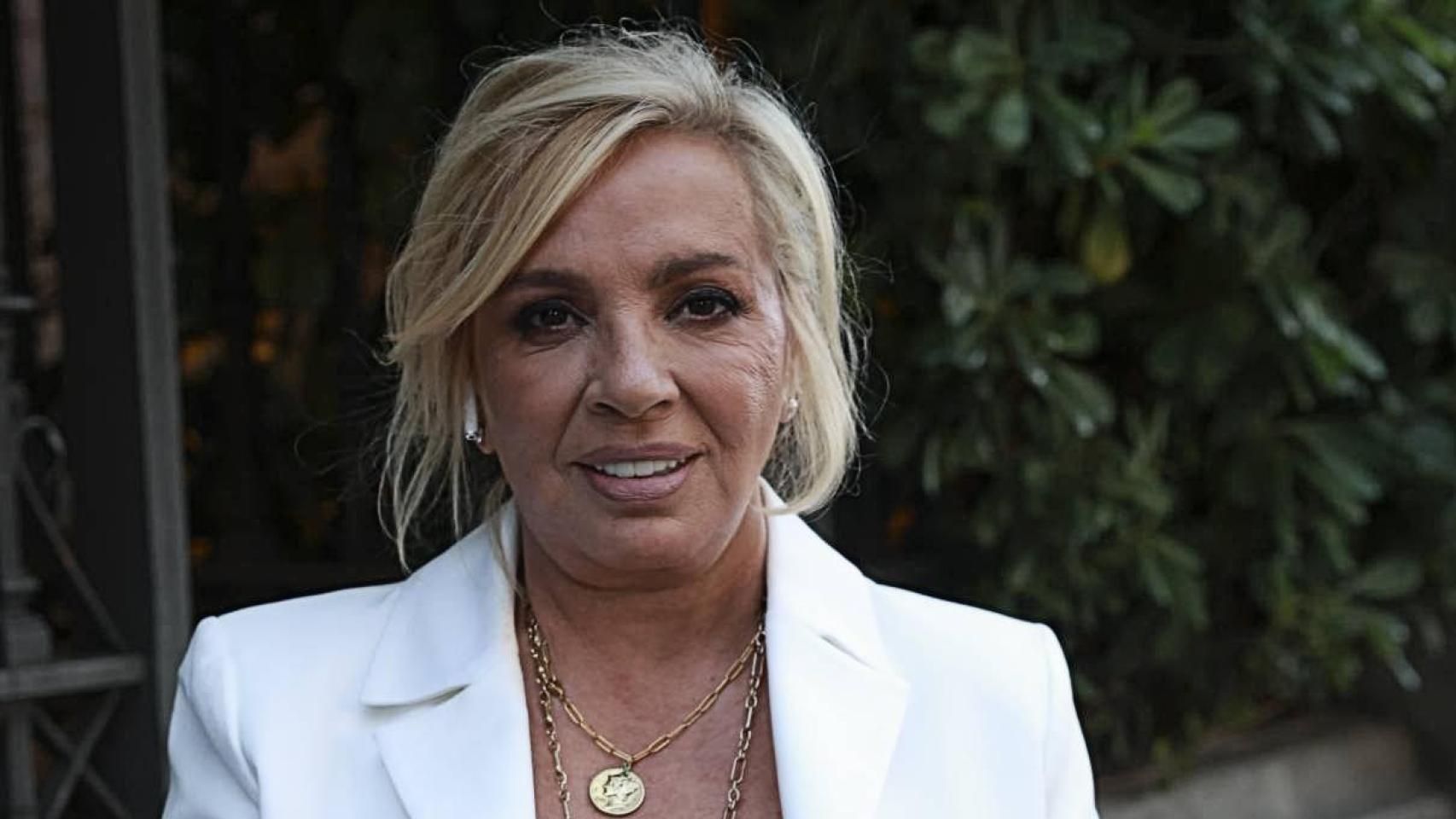 Imágenes del día: Carmen Borrego, criticada por sus seguidores por abusar de los filtros en su última foto