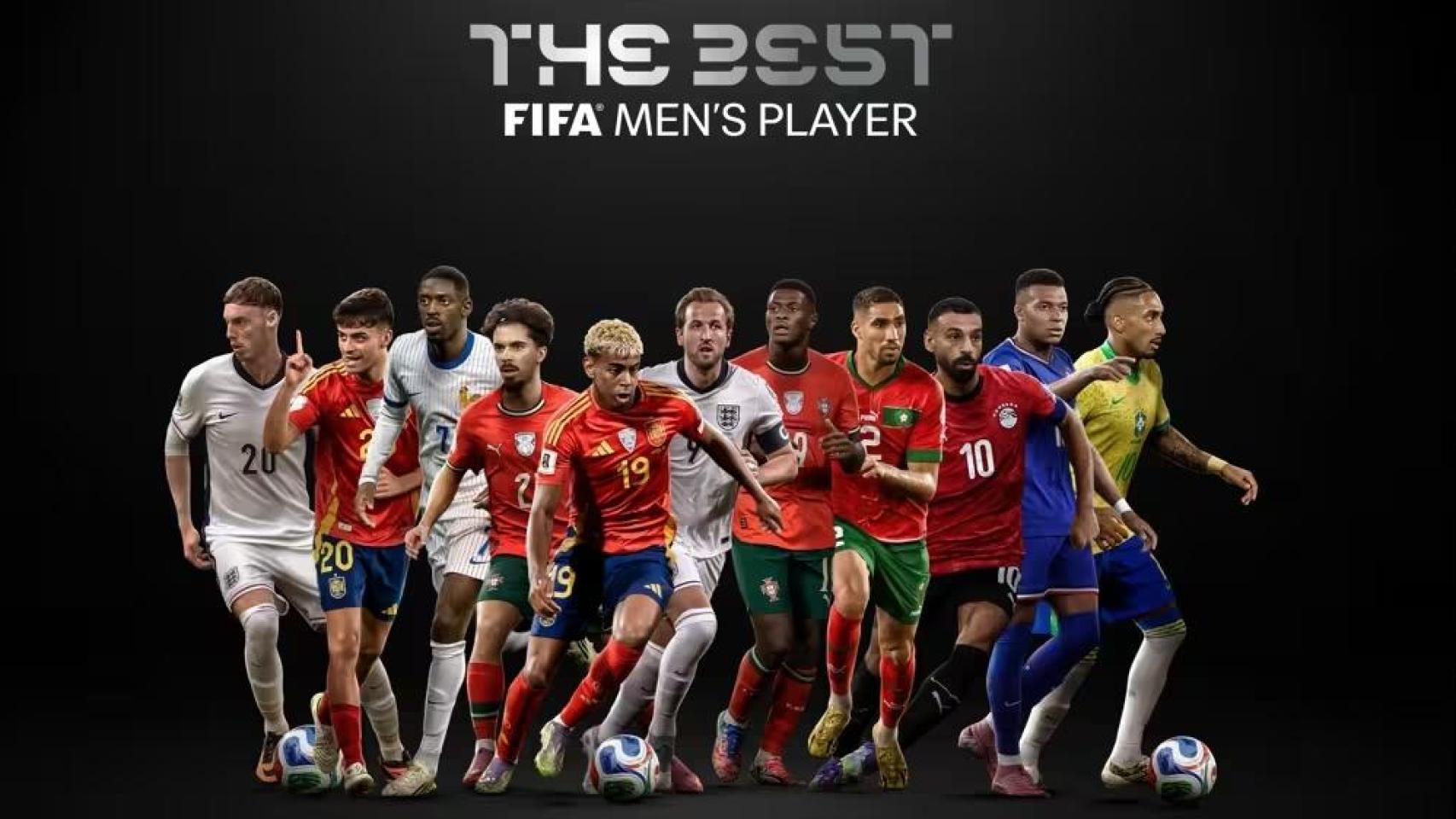 La FIFA anuncia los nominados a ganar el The Best: solo hay un jugador del Real Madrid, tres del Barça y mayoría del PSG