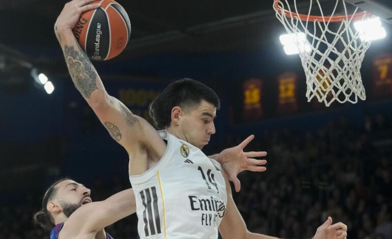 Real Madrid – Panathinaikos, Euroliga: horario y dónde ver por TV el partido de fútbol