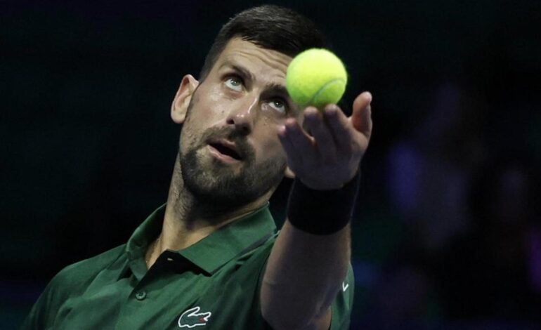 jokovic renuncia a jugar las ATP Finals tras ganar el ATP 250 de Atenas: su lugar lo ocupará Lorenzo Musetti