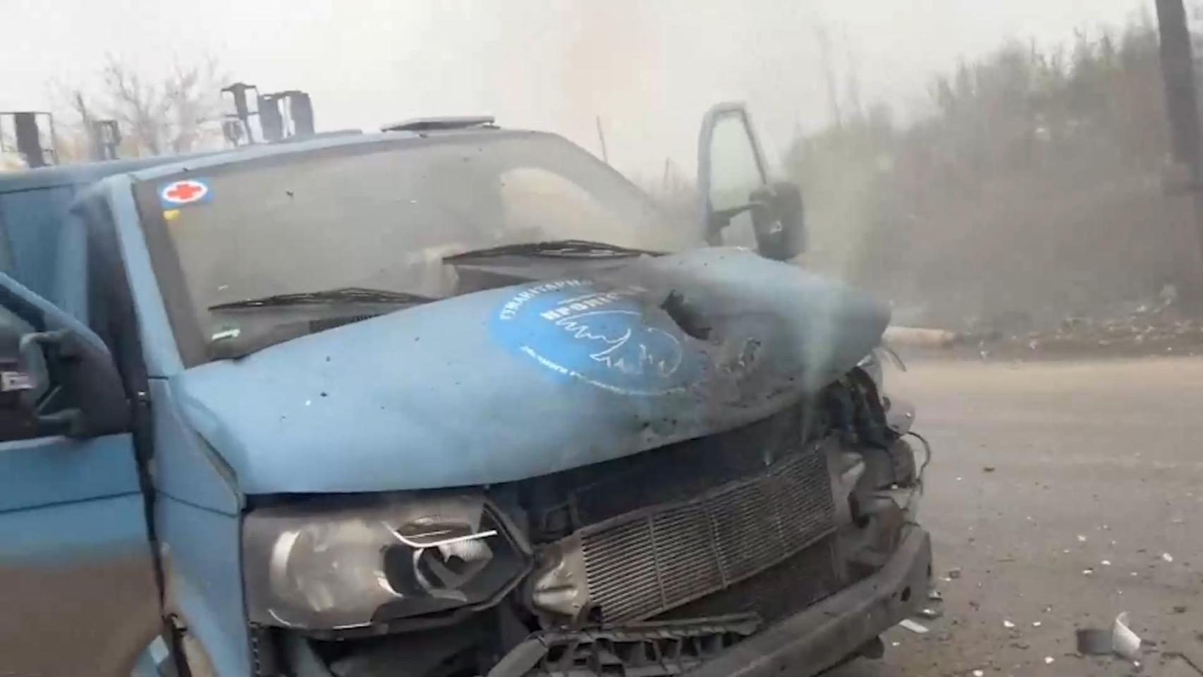 Putin lanza sus drones contra la ayuda humanitaria y la prensa