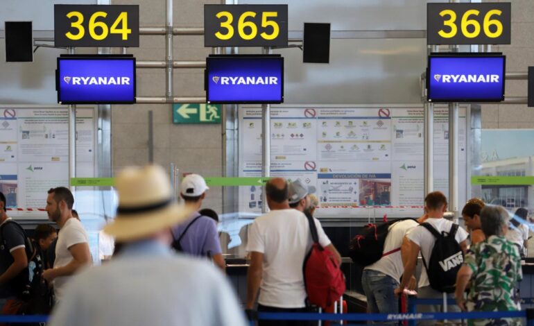 Ryanair sólo aceptará tarjetas de embarque 100% digitales desde este 12 de noviembre