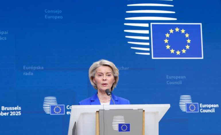 Von der Leyen trabaja en la creación de una nueva célula europea de inteligencia bajo su mando directo