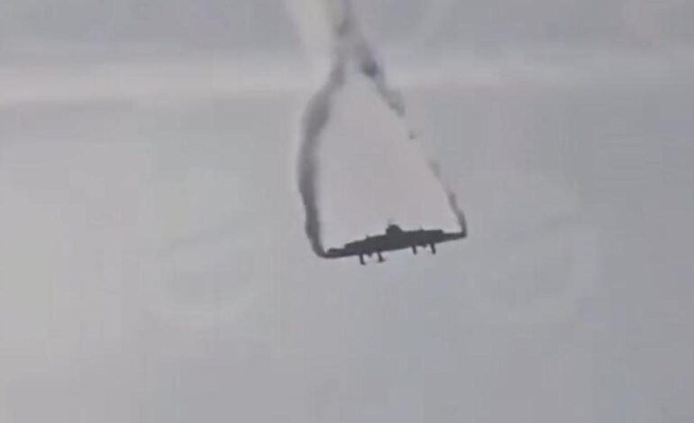 Un avión de transporte de la Fuerza Aérea de Turquía se estrella en Georgia cuando volaba desde Azerbaiyán