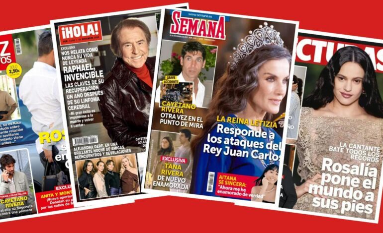 Kiosco rosa: Tana Rivera, de nuevo enamorada junto a un ejecutivo madrileño llamado Álvaro