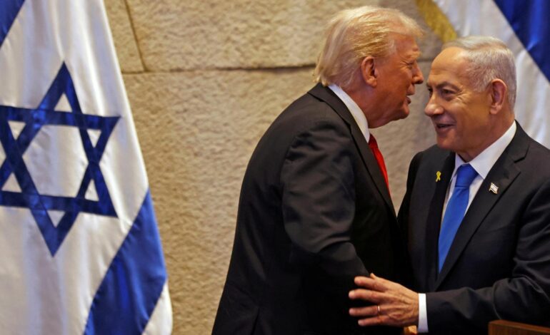 Trump exige al presidente israelí en una carta el indulto para Netanyahu: «Persecución política e injustificada»