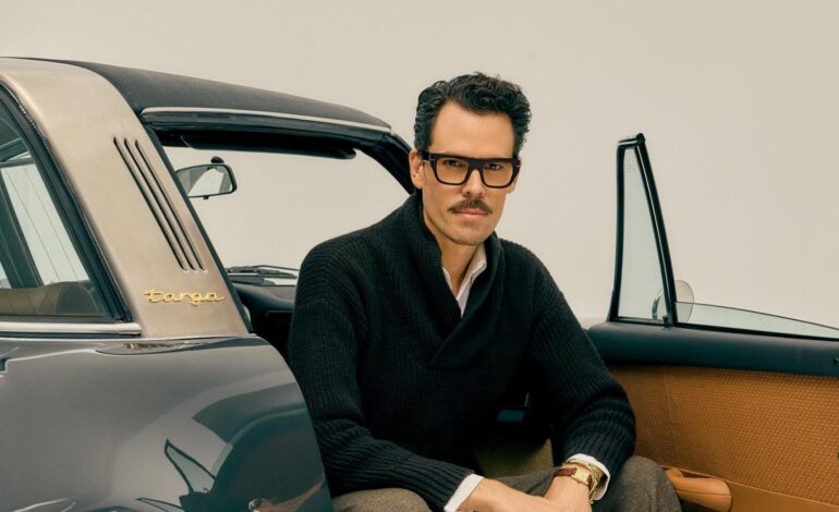 monturas de acetato grueso con efecto ‘bold’ y detalles de bambú