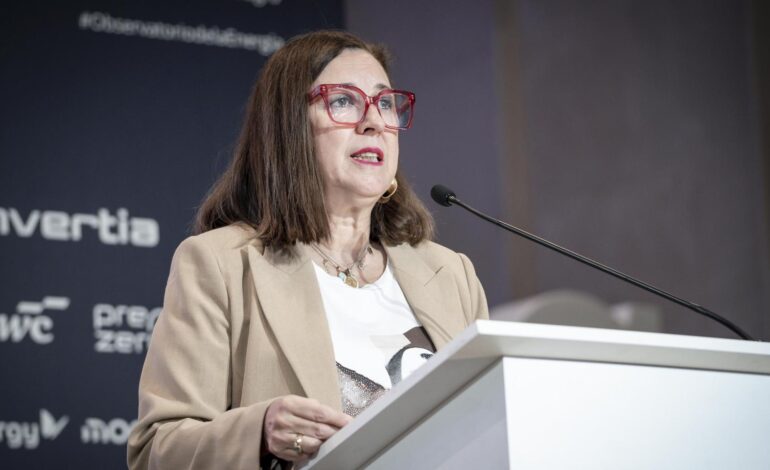 Mercedes Morán reivindica el papel clave de Extremadura en la transición energética y pide prolongar la vida de Almaraz