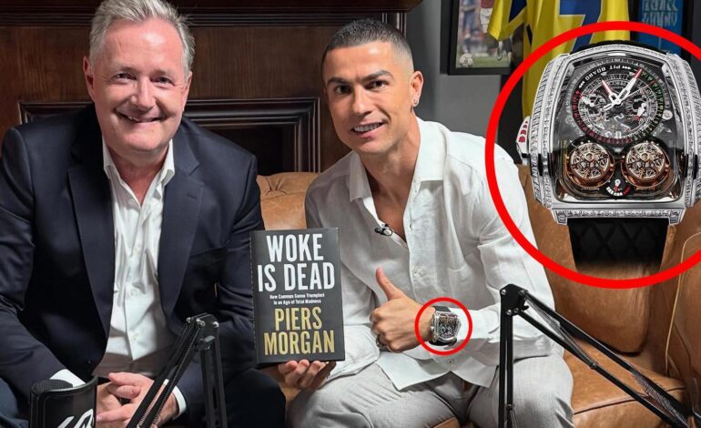 Cristiano Ronaldo y su reloj exclusivo de 1,3 millones de euros del que sólo existen 18 unidades en todo el mundo
