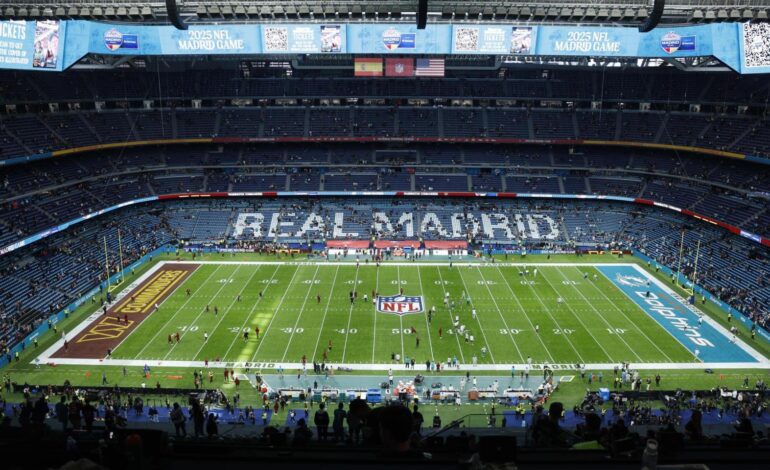 Commanders, en directo: narración y estadísticas del partido de la NFL en el Bernabéu