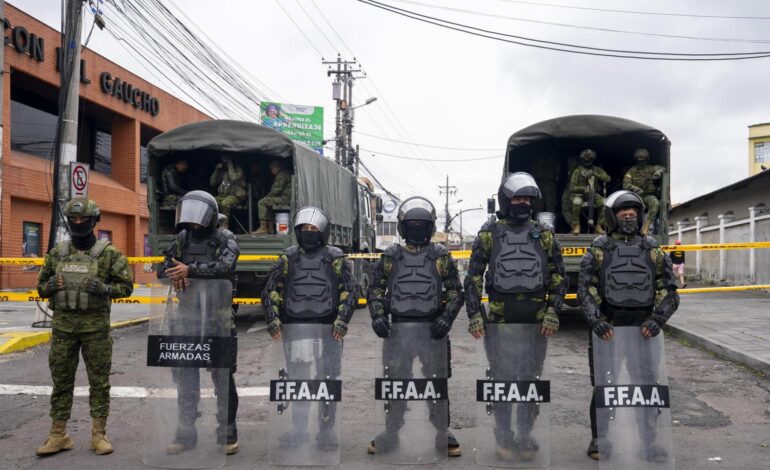 Noboa anuncia la captura del líder de la mayor banda criminal de Ecuador en una operación conjunta con España