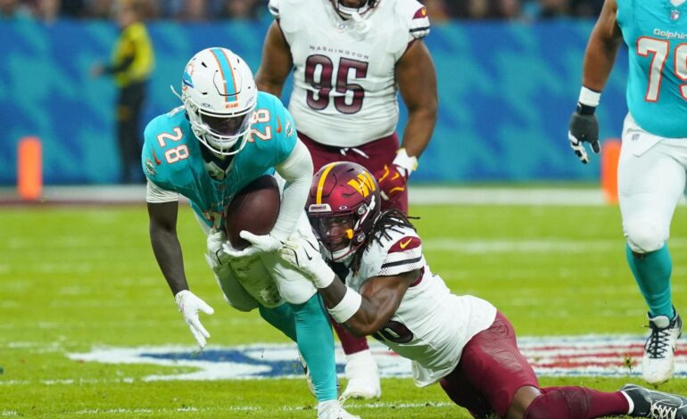 Commanders, en directo: narración y estadísticas del partido de la NFL en el Bernabéu