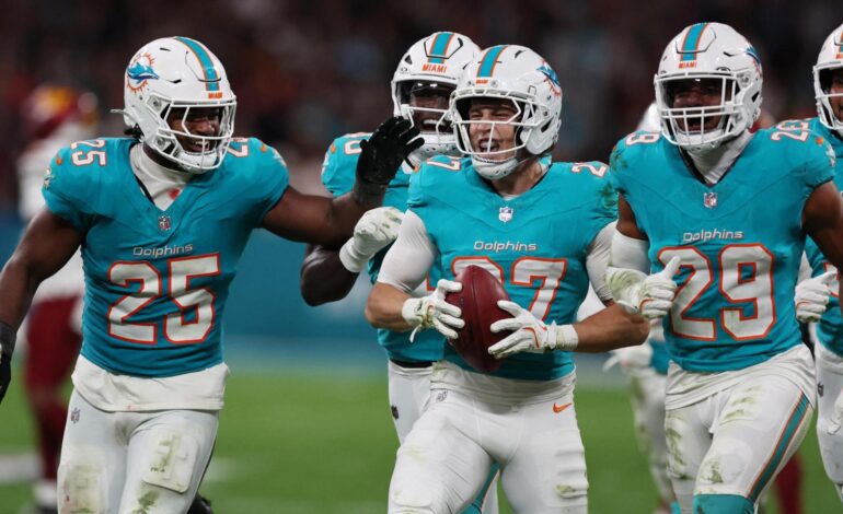 Commanders, NFL: los de Miami se llevan en la prórroga el partido en el Bernabéu
