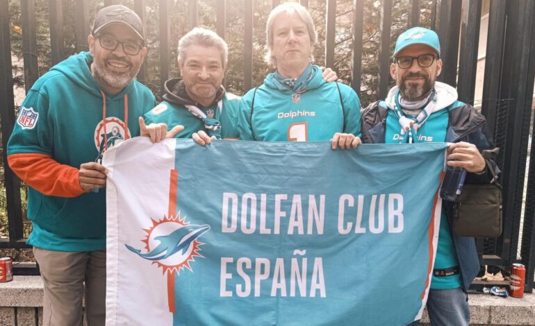 El sueño americano cumplido gracias a la NFL y una pasión de más de 1.000 euros: «Esto es nuestro DisneyWorld»