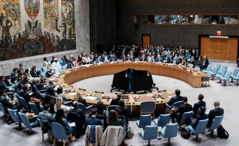 El Consejo de Seguridad de la ONU aprueba la resolución de Estados Unidos inspirada en el plan de Trump para Gaza