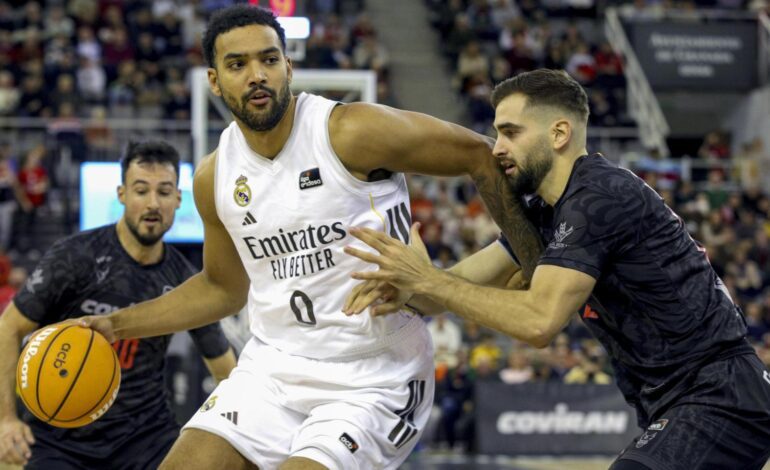 El Real Madrid reacciona en el último cuarto y firma ante el Granada su sexta victoria consecutiva en la Liga Endesa