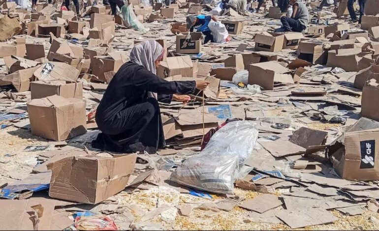 La Fundación Humanitaria para Gaza cesa sus operaciones tras sus polémicos repartos con cientos de muertos y heridos