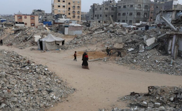 La población en Gaza continúa bajo «condiciones de vida insostenibles» pese al alto el fuego, según Naciones Unidas