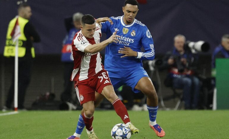 Olympiacos – Real Madrid, en directo Champions League: resultado y goleadores, en vivo online