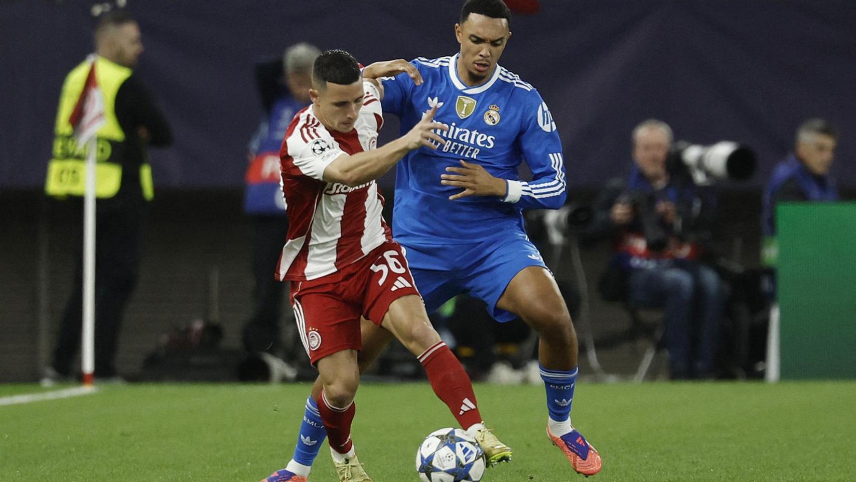 Olympiacos – Real Madrid, en directo Champions League: resultado y goleadores, en vivo online