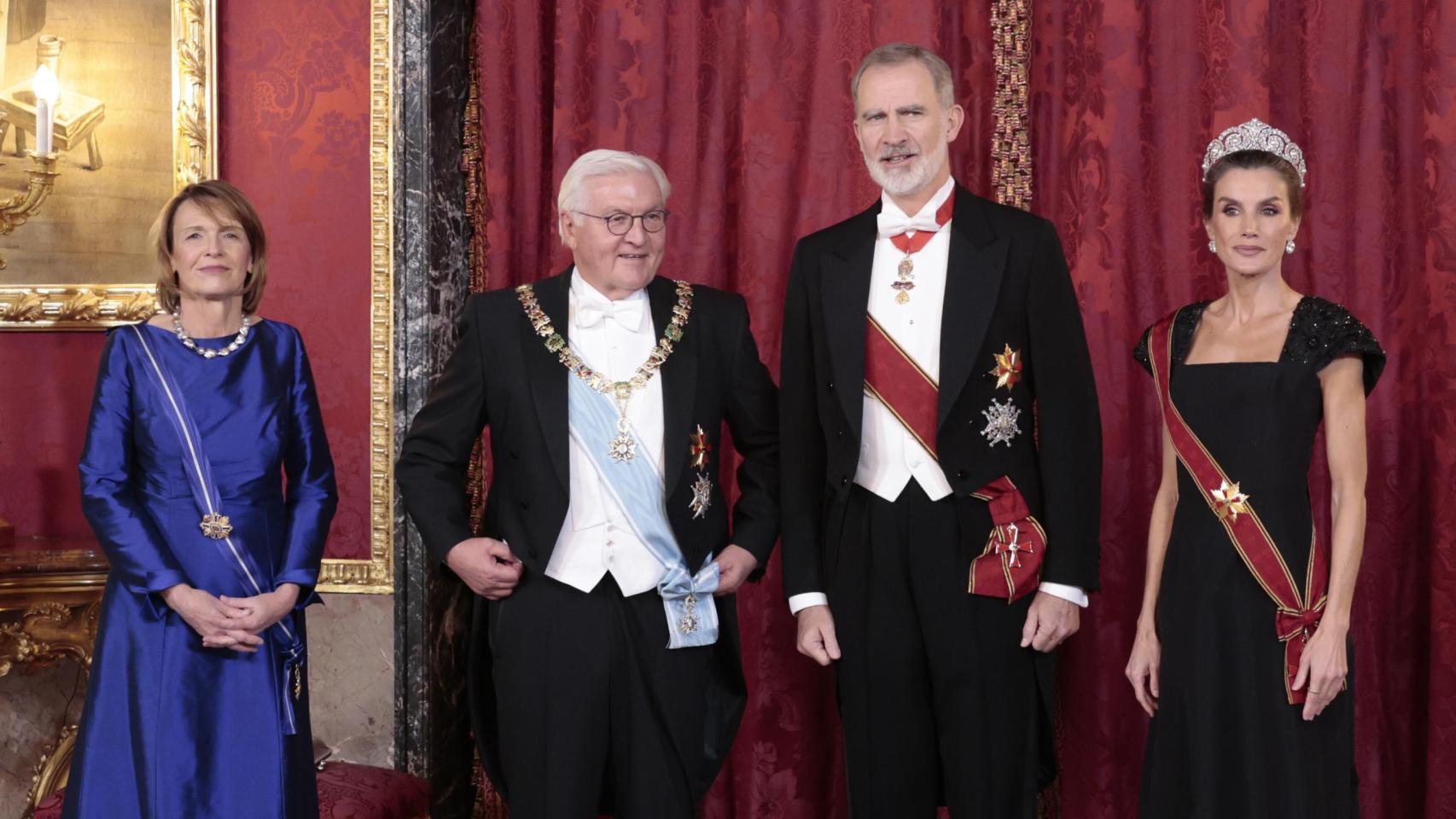 lo que no se vio de la cena de gala ’10’ de los Reyes