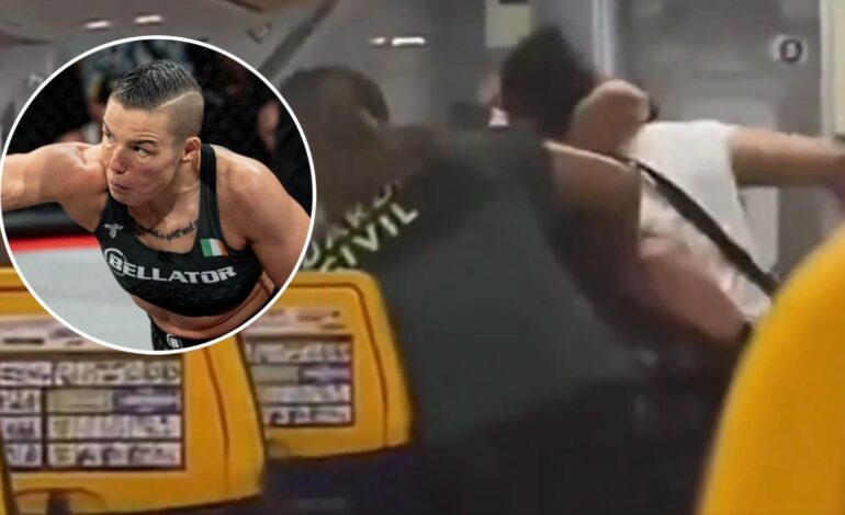 La estrella de las MMA Sinead Kavanagh, detenida tras agredir a dos guardias civiles en un avión en Gran Canaria
