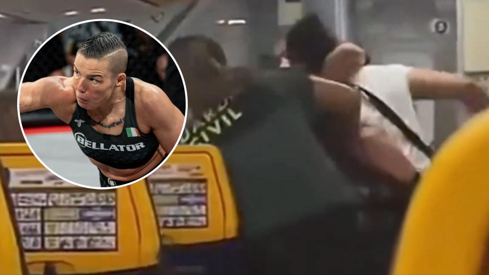 La estrella de las MMA Sinead Kavanagh, detenida tras agredir a dos guardias civiles en un avión en Gran Canaria