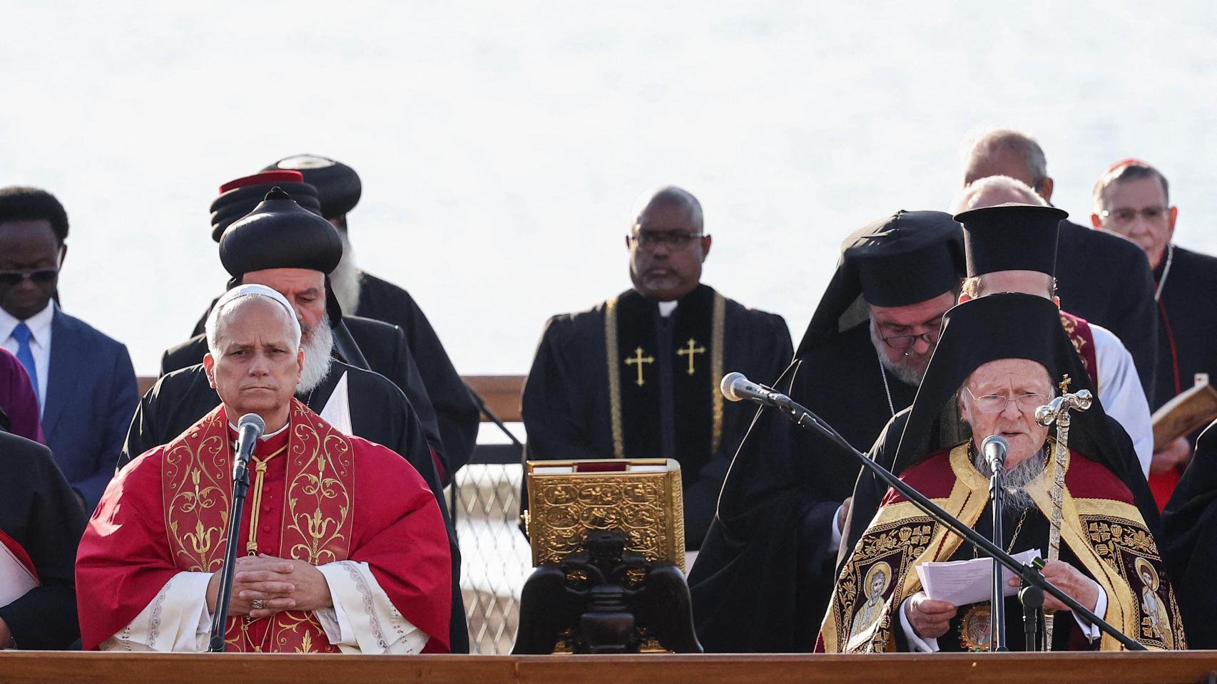 León XIV insta a los líderes ortodoxos en Nicea a «superar el escándalo de las divisiones» entre cristianos