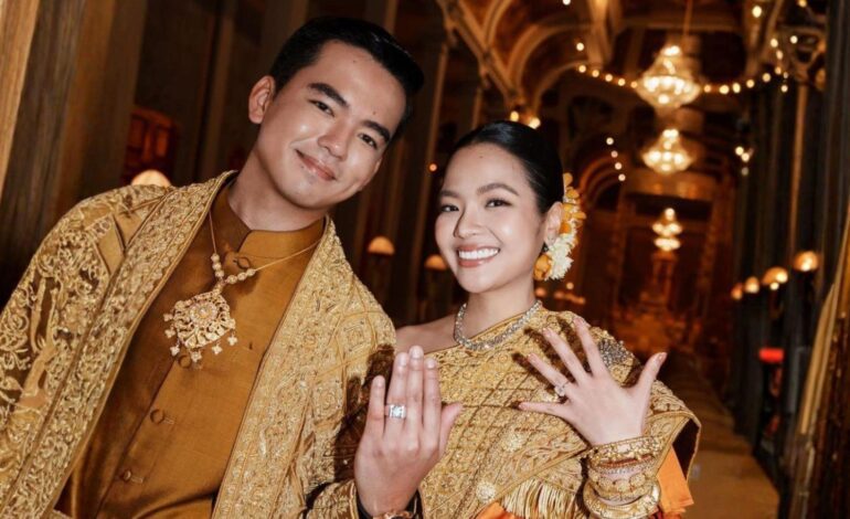la exótica boda de la sobrina ‘influencer’ del rey de Camboya