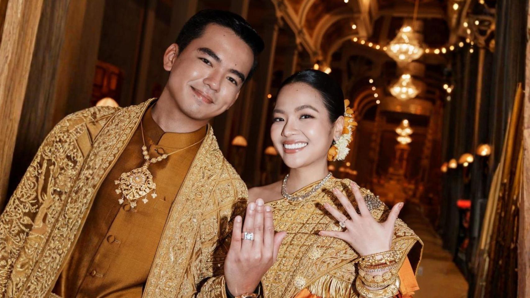 la exótica boda de la sobrina ‘influencer’ del rey de Camboya