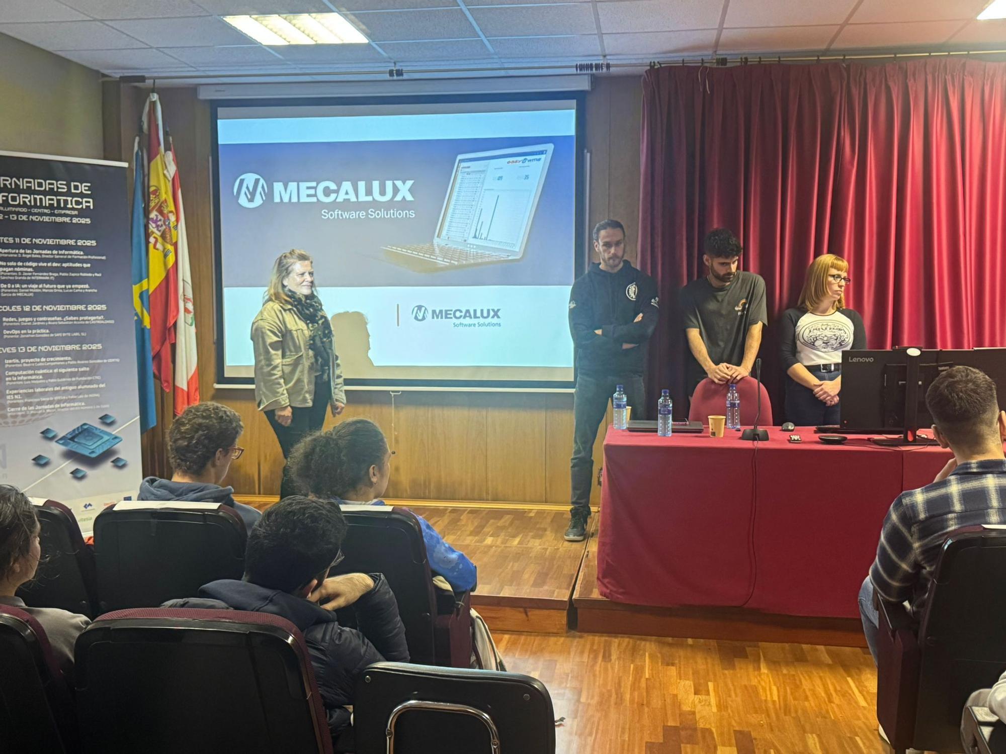 En marcha las Jornadas de Informática del IES Número 1 de Gijón (en imágenes)