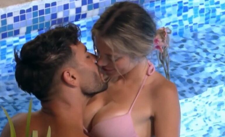 Claudia y Gerard se dejan llevar en el jacuzzi y terminan protagonizando el primer beso de ‘LIDLT 9’