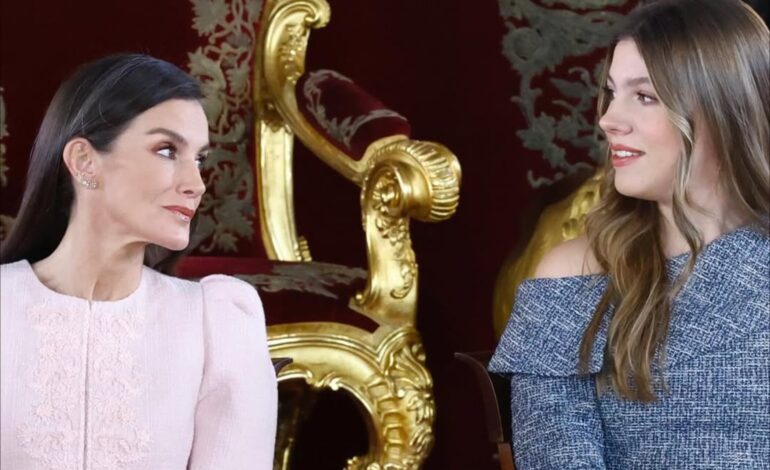 La Reina Letizia se muestra en plena sintonía con la Reina Sofía en la ceremonia del Toisón de Oro