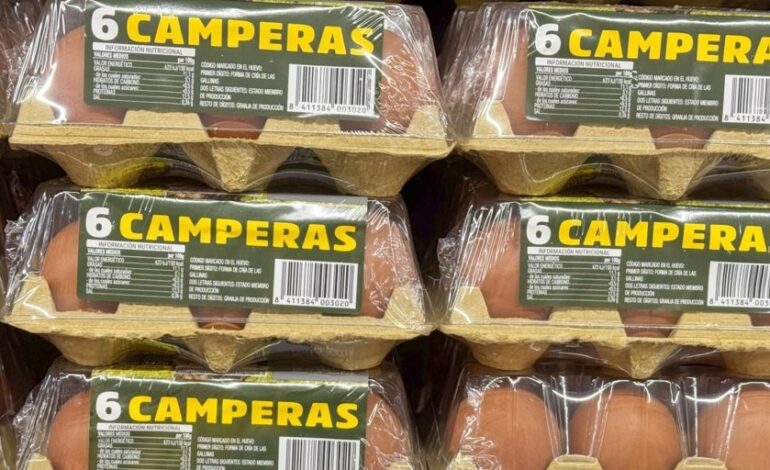 La gripe aviar agrava la crisis de precios del huevo, que acumula un alza del 22% en un año