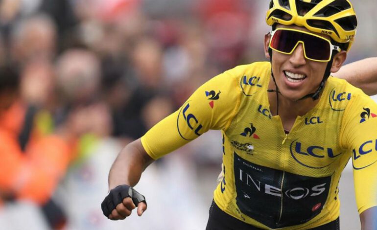 Egan Bernal denuncia la desaparición de la bici con la que ganó el Tour