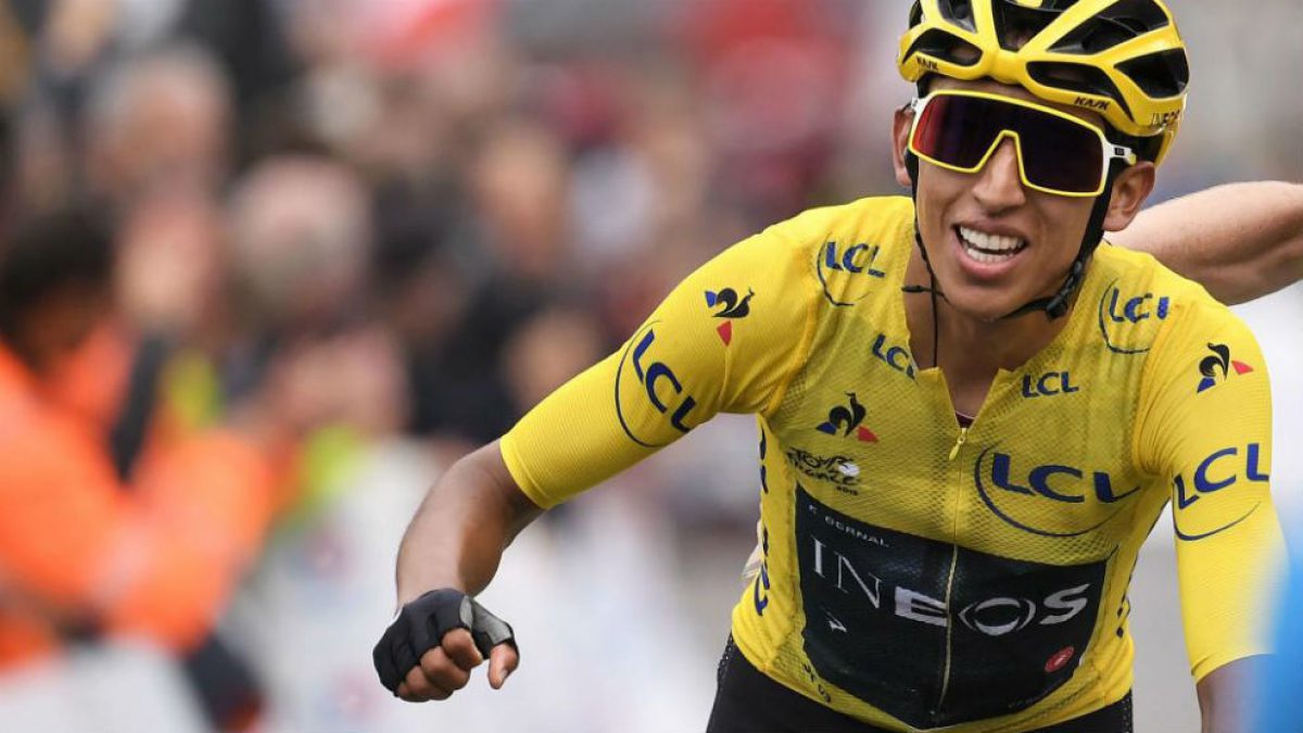 Egan Bernal denuncia la desaparición de la bici con la que ganó el Tour