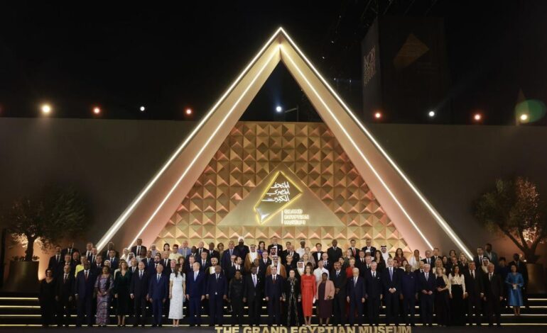 El Gran Museo Egipcio abre al mundo como homenaje a la «cooperación, paz y estabilidad»