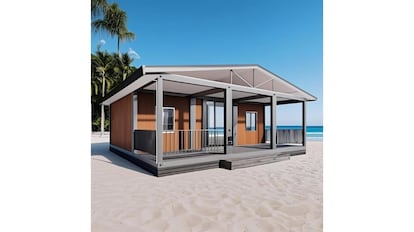 Esta es una de las casas modulares más baratas que puedes comprar en Amazon.