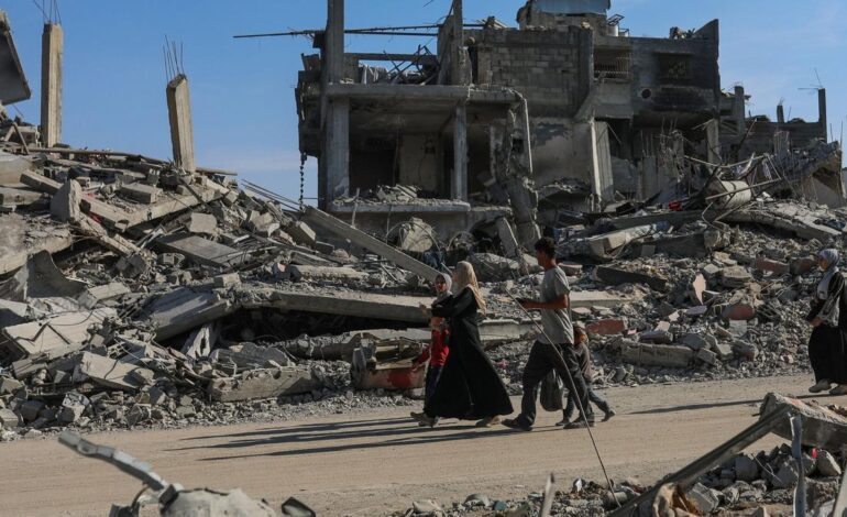 PALESTINA | La muerte sigue presente en Gaza pese a la tregua: ataques israelíes, toneladas de explosivos sin detonar y hambruna