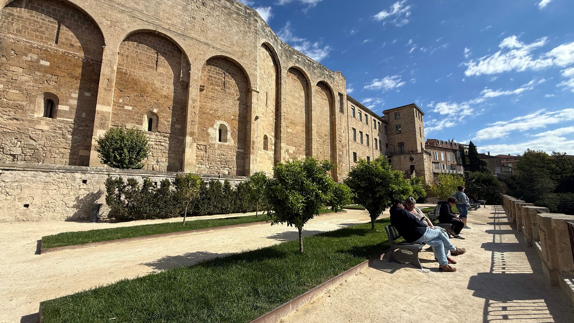 Jardín de los Obispos, Béziers, Francia