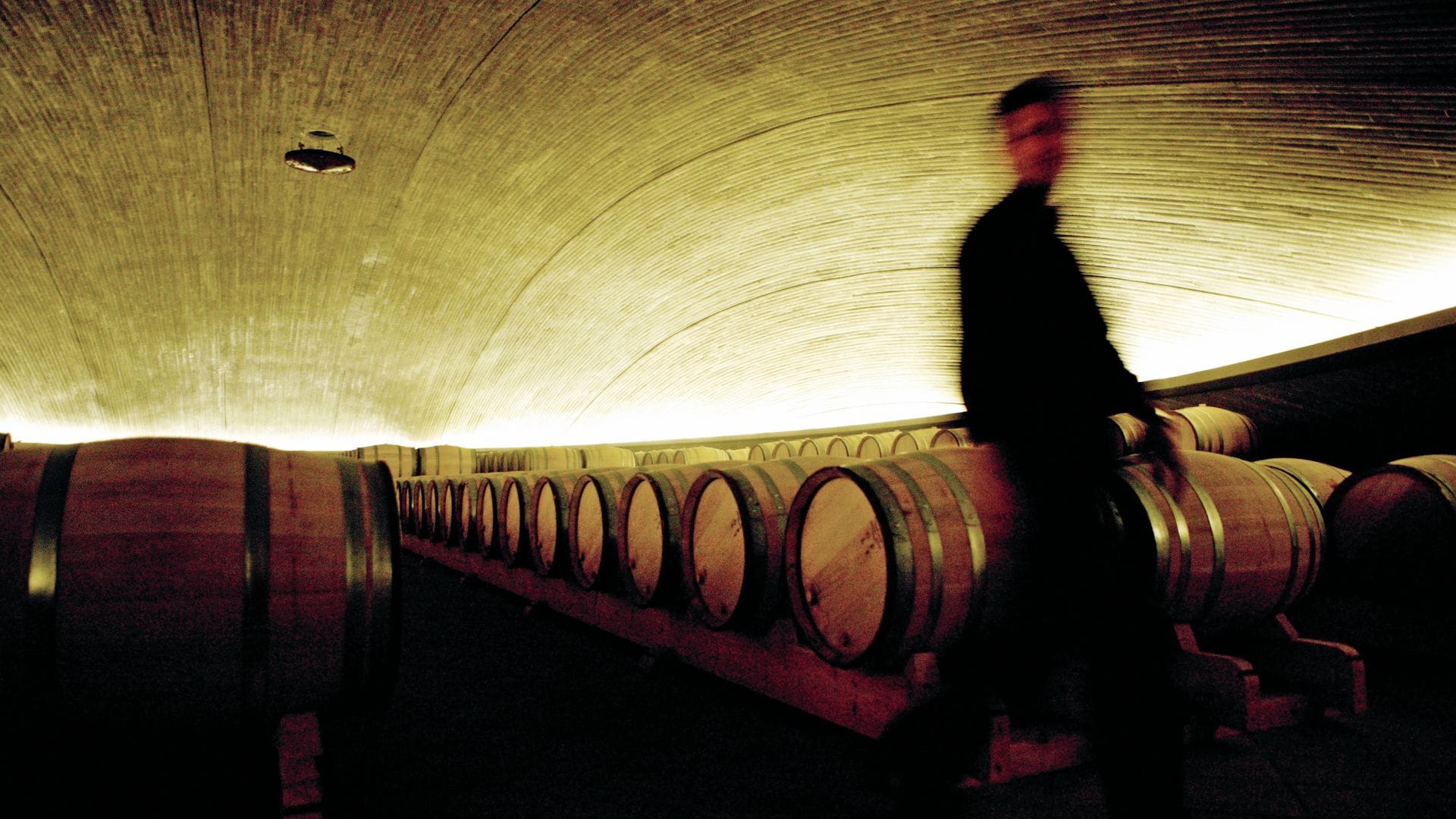 Álvaro Palacios en su bodega de Gratallops, El Priotat